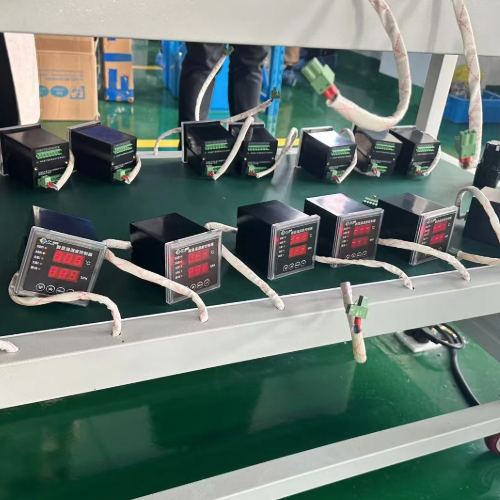 What are the benefits of using industrial fan control in ventilation monitoring?